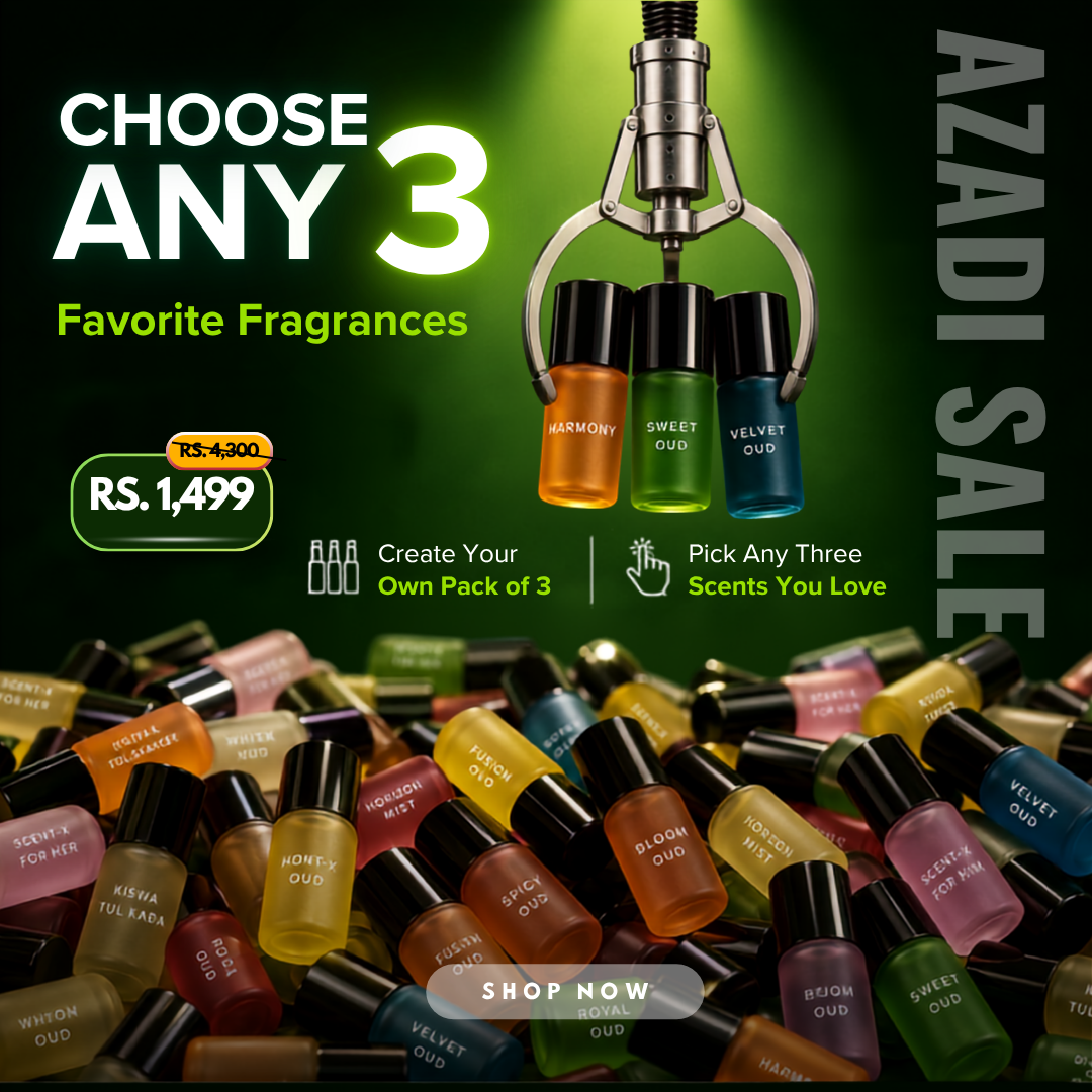 Luxury Roll-On Pack of 3 - 3ML With Gift Box