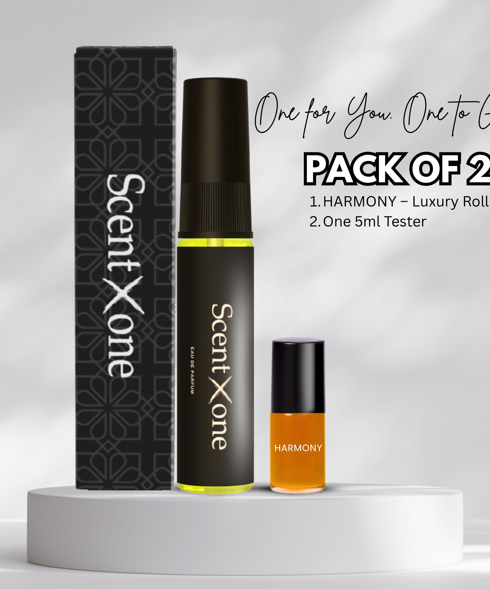 Combo Pack – HARMONY - Any Pocket Perume 5ml + Roll-On 3ml