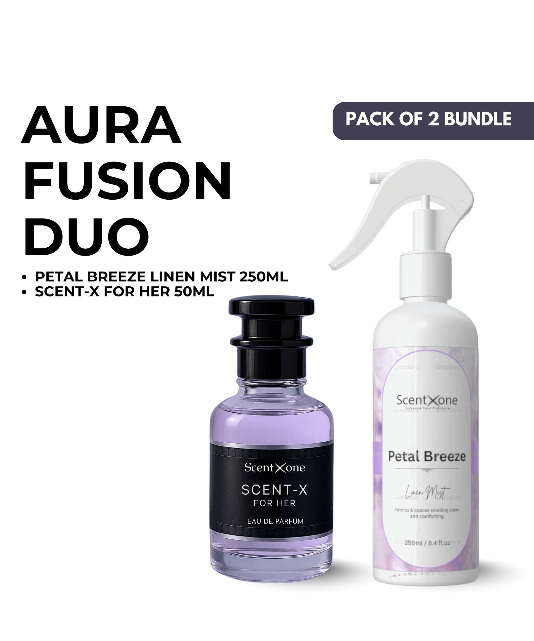 Floral Aura Duo – Petal Breeze & Scent-X for Her”