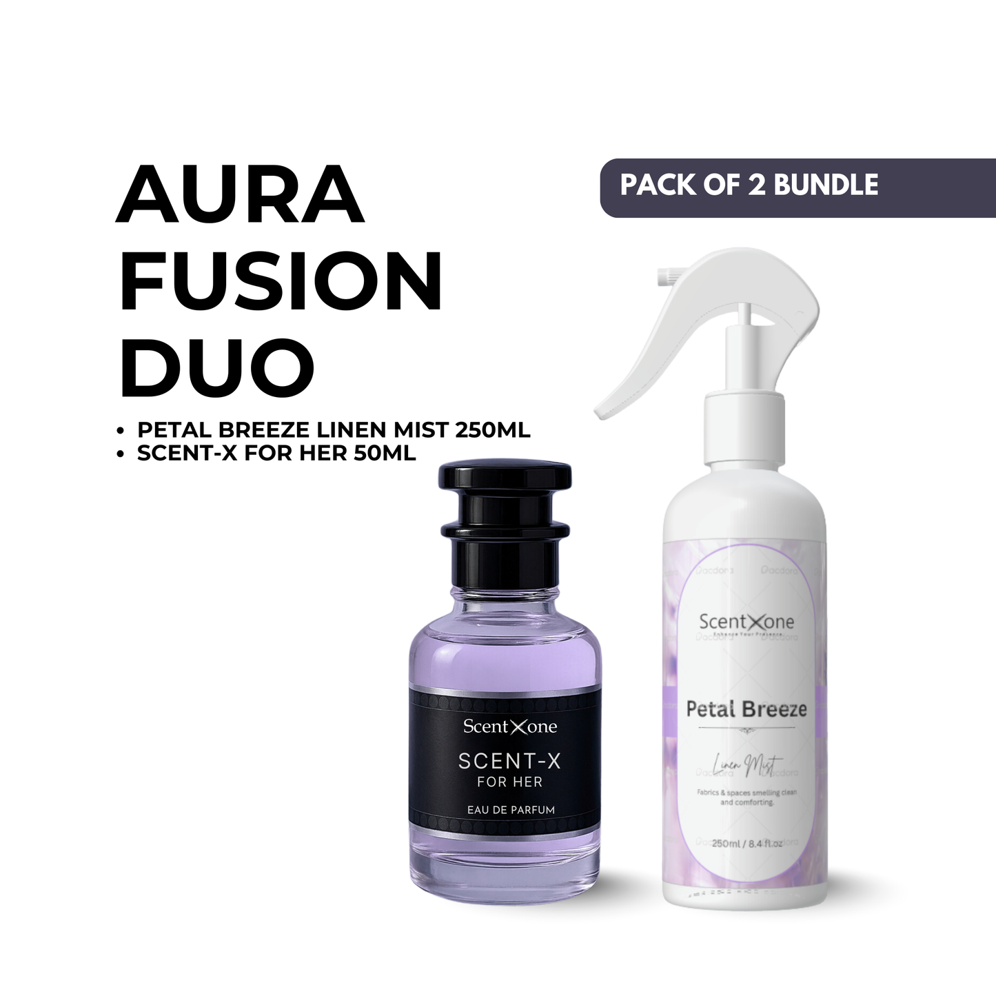 Floral Aura Duo – Petal Breeze & Scent-X for Her”
