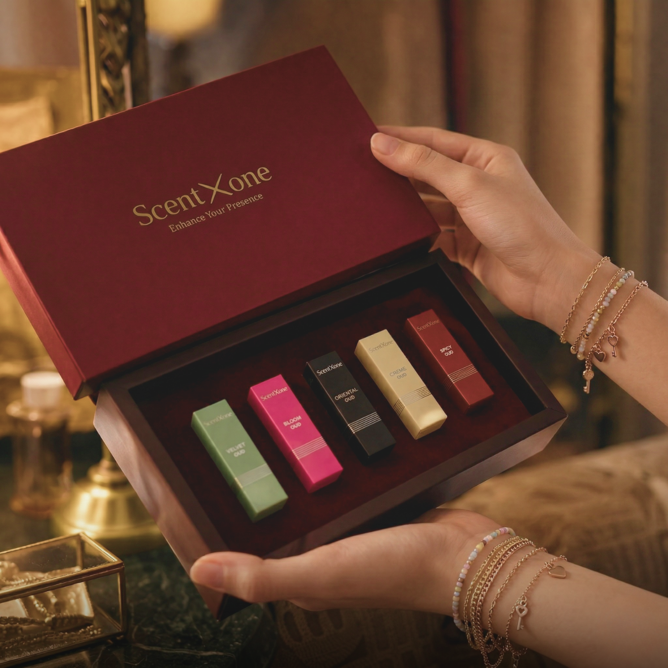 Oud Series Pack of 5 – Aura Edition | Premium Roll-On