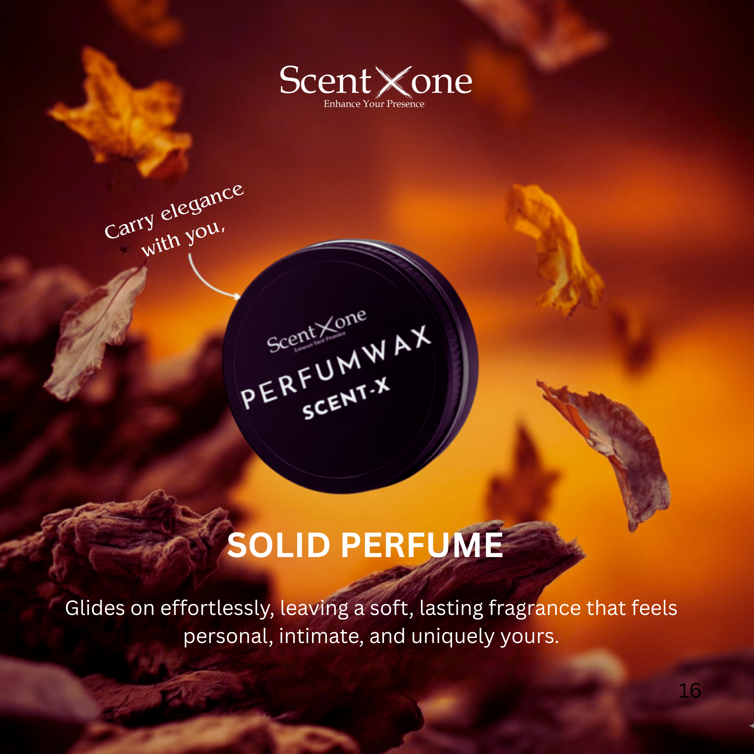 Scent-X Wax Trio – For Her + For Him + Horizon Mist Perfume Wax