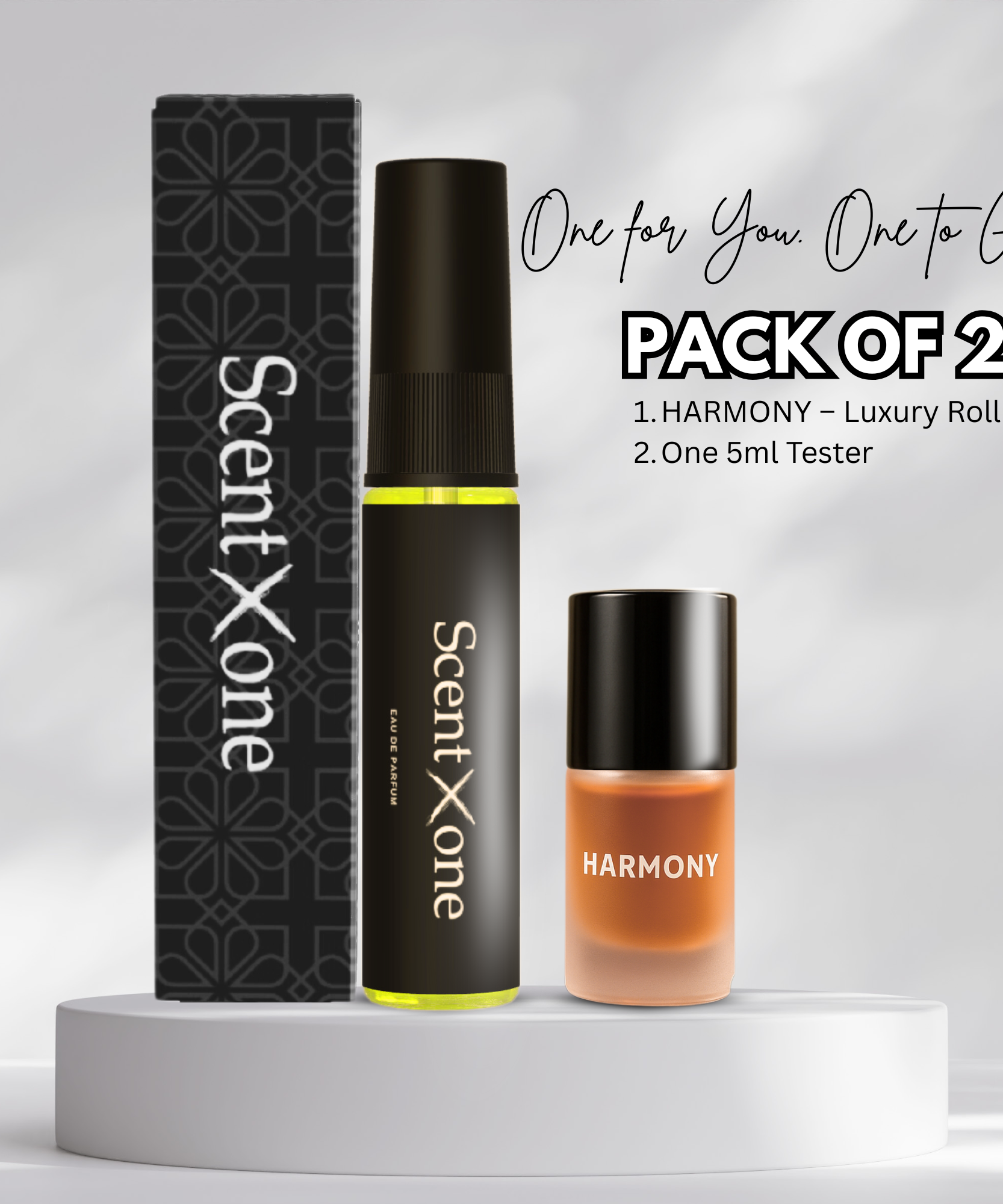 Combo Pack – HARMONY - Any Pocket Perume 5ml + Roll-On 3ml