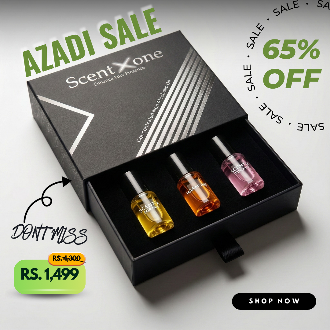 Luxury Roll-On Pack of 3 - 3ML With Gift Box