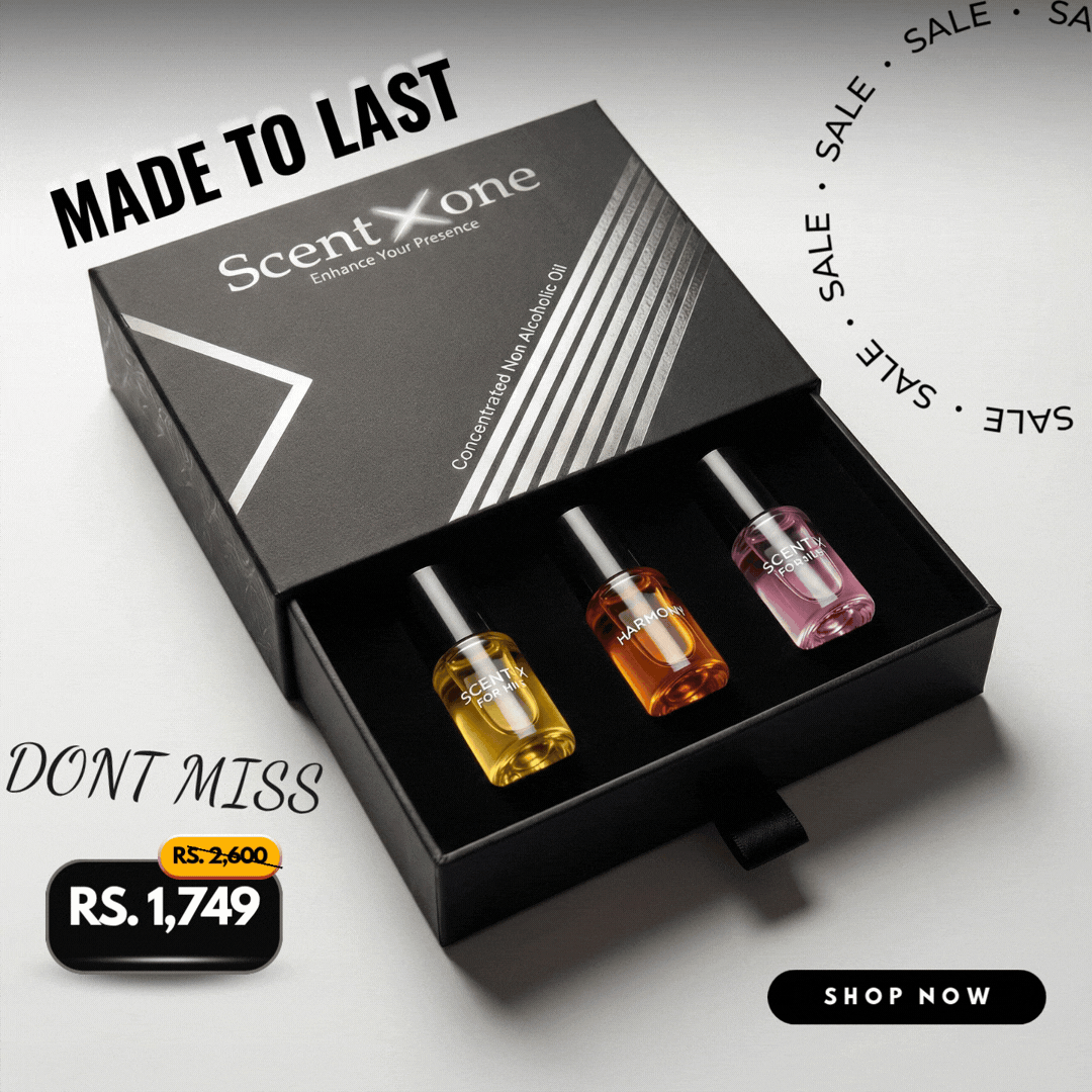 Luxury Roll-On Pack of 3 - 3ML With Gift Box