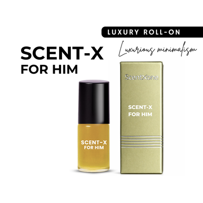 Scent X for Him – Luxury Roll-On