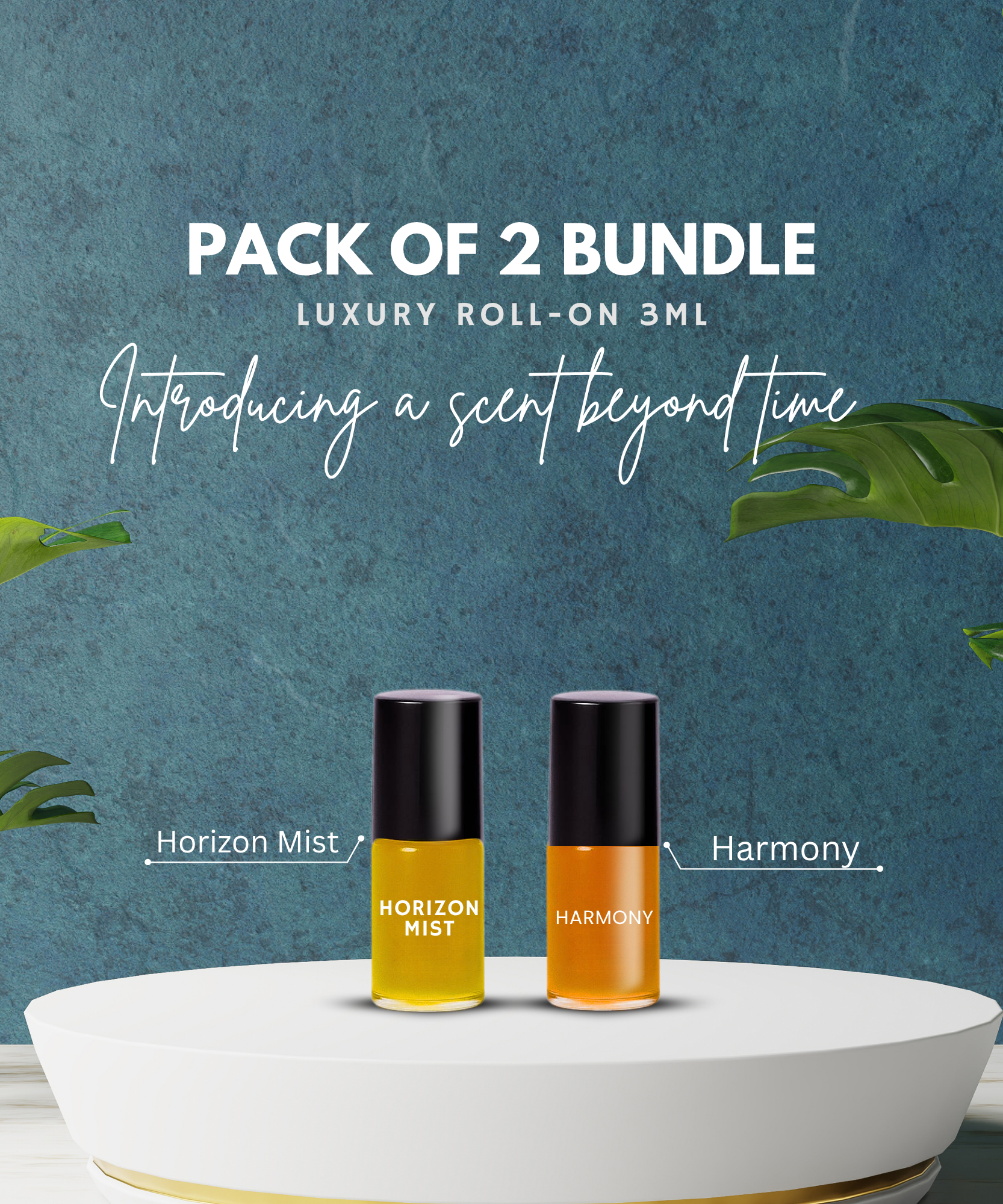 Pack of 2 - HORIZON MIST - HARMONY - Luxury Roll-On 3ML