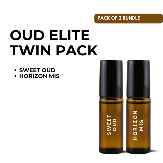 Oud Elite Twin Pack – Sweet Oud & Horizon Mist (5ml x 2)