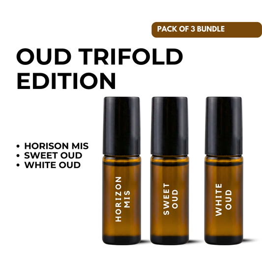 Oud Trifold Edition – Horizon Mist • Sweet Oud • White Oud (5ml x 3)