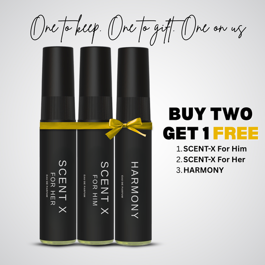 SCENT-X FOR HIM & FOR HER – Buy 2 Get 1 FREE