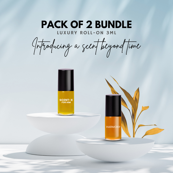 Pack of 2 - HARMONY & SCENT-X Luxury Roll-On 3ML