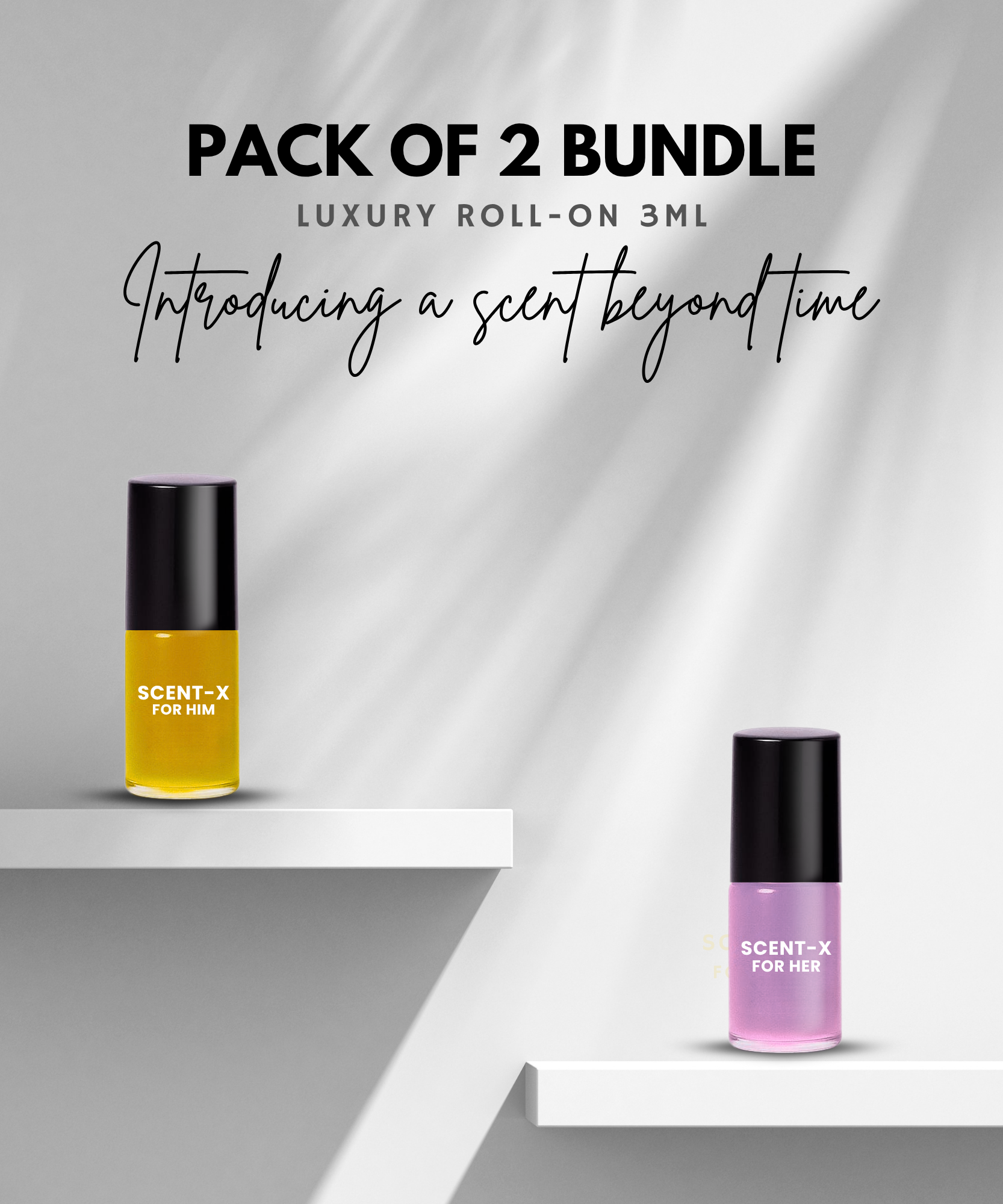 Pack of 2 - SCENT-X Luxury Roll-On 3ML