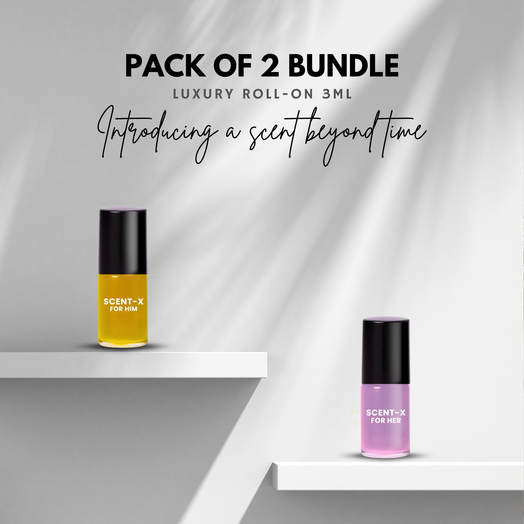 Pack of 2 - SCENT-X Luxury Roll-On 3ML