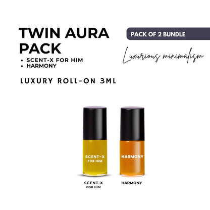 Pack of 2 - HARMONY & SCENT-X Luxury Roll-On 3ML