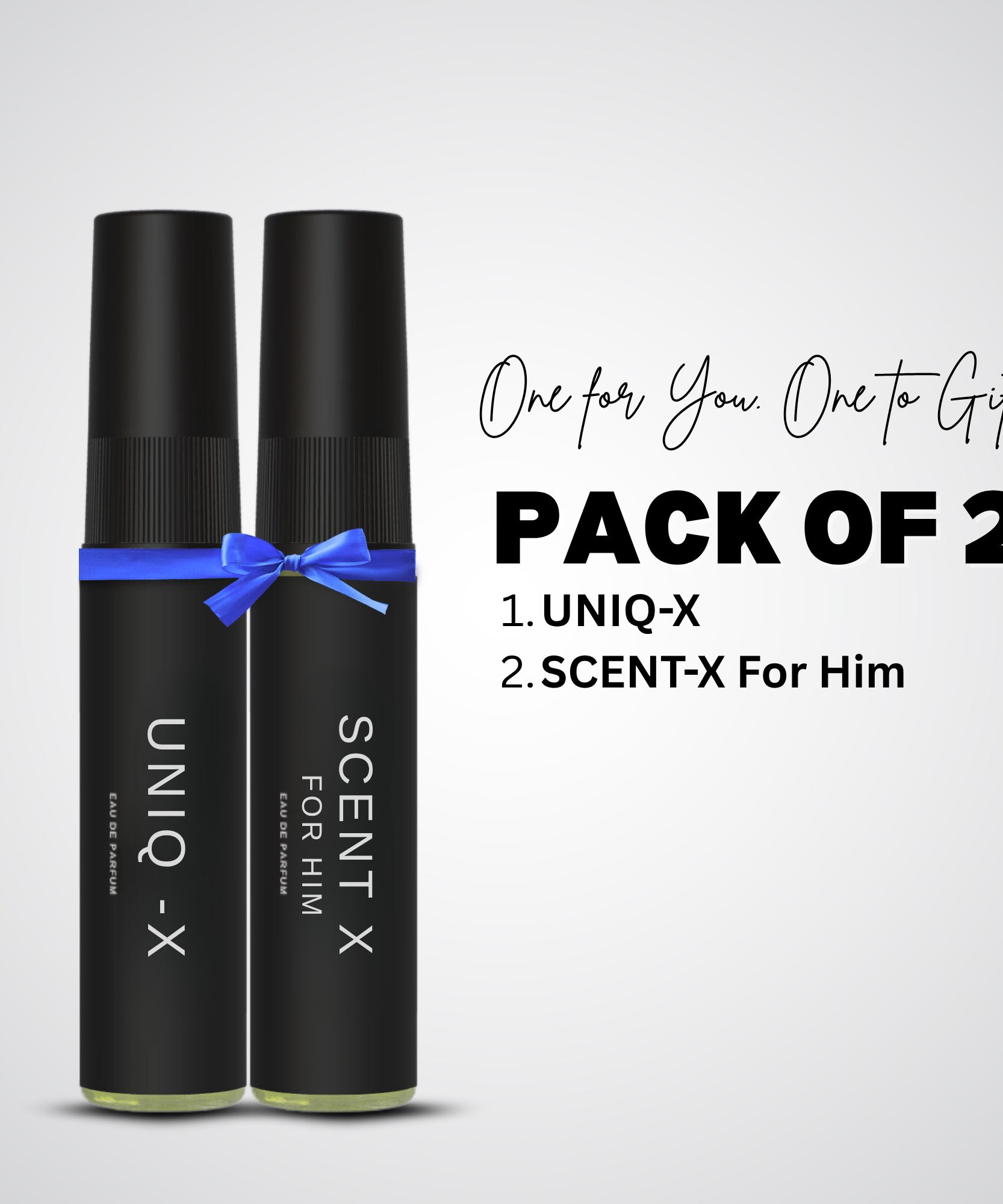 UNIQ-X &amp; SCENT X HIM 2-in-1 Perfume Duo