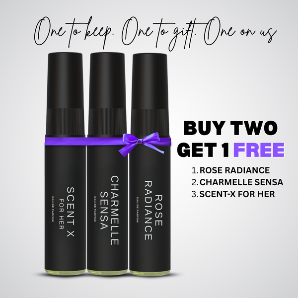 ROSE RADIANCE + CHARMELLE SENSA – Buy 2 Get 1 FREE