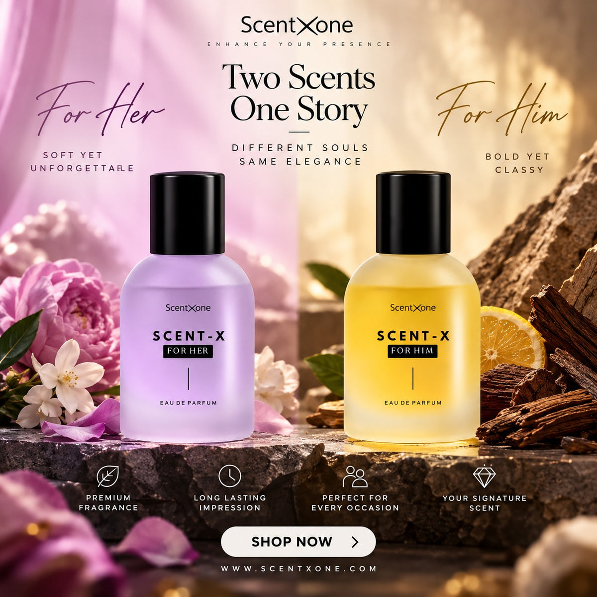 Scent X Duo – For Him & Her