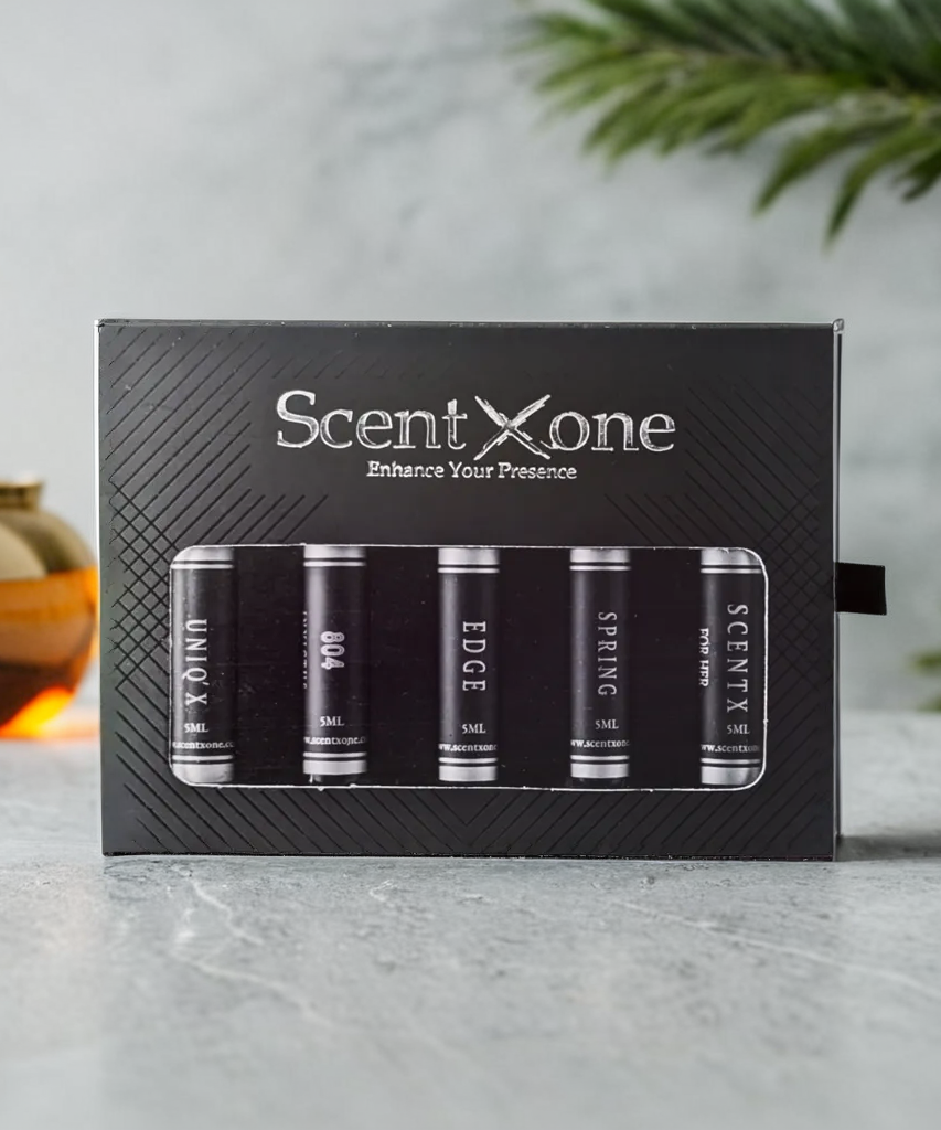 TESTER BOX 5 FRAGRANCES (POCKET FRIENDLY)